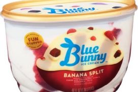 Blue Bunny Banana Split