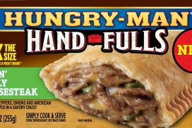 Hungry man hand fulls